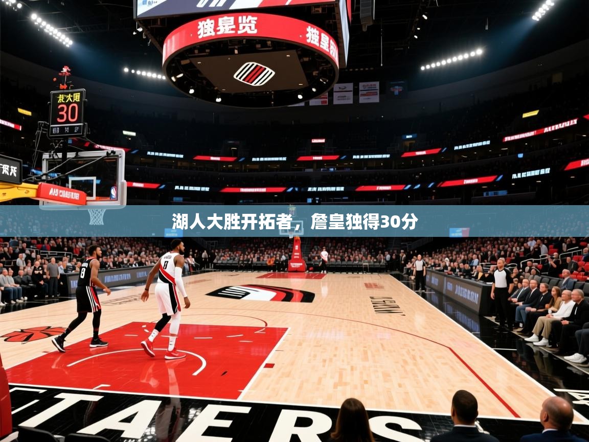 开云体育app安装-湖人大胜开拓者,詹皇独得30分 第1张