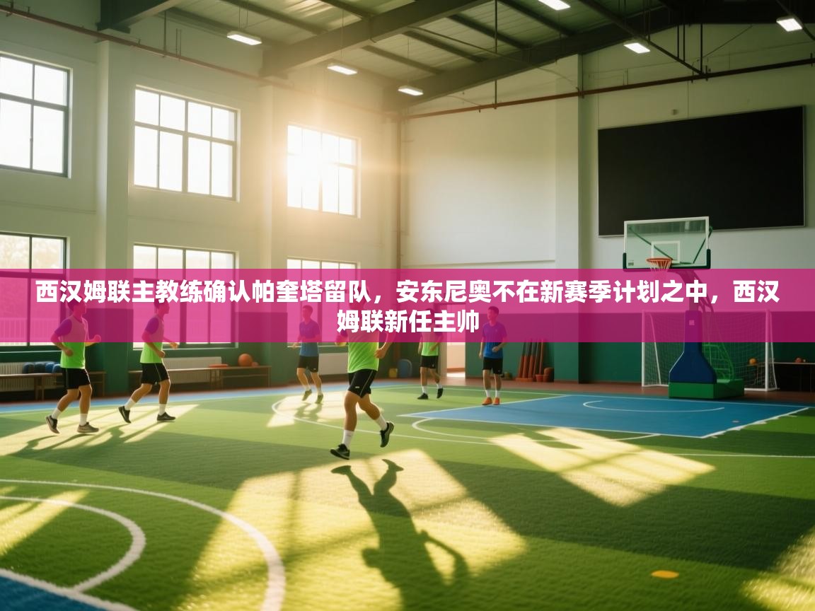 开云体育入口-西汉姆联主教练确认帕奎塔留队,安东尼奥不在新赛季计划之中,西汉姆联新任主帅 第2张